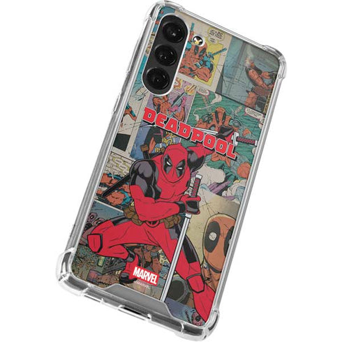 Marvel Deadpool Deadpool Collage Galaxy S24 FE Clear Case